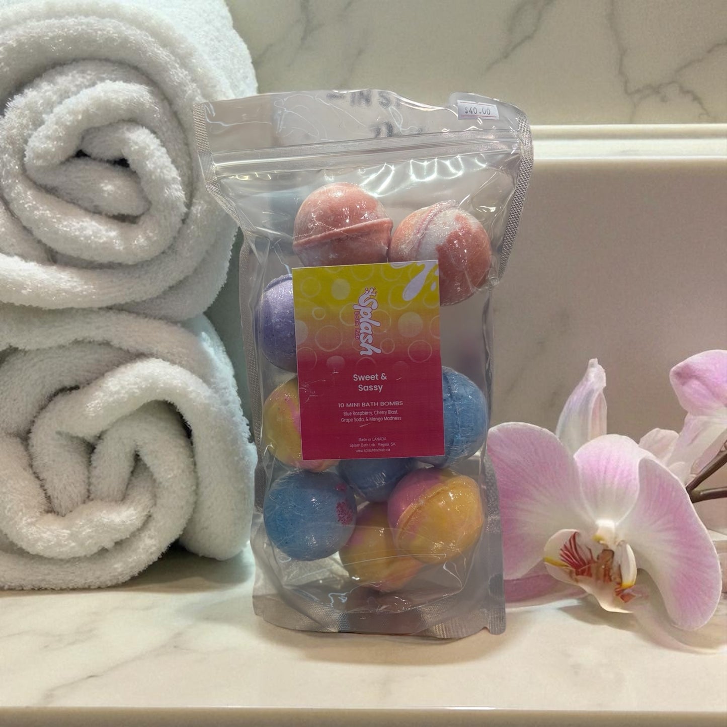 Mini bath bomb pack