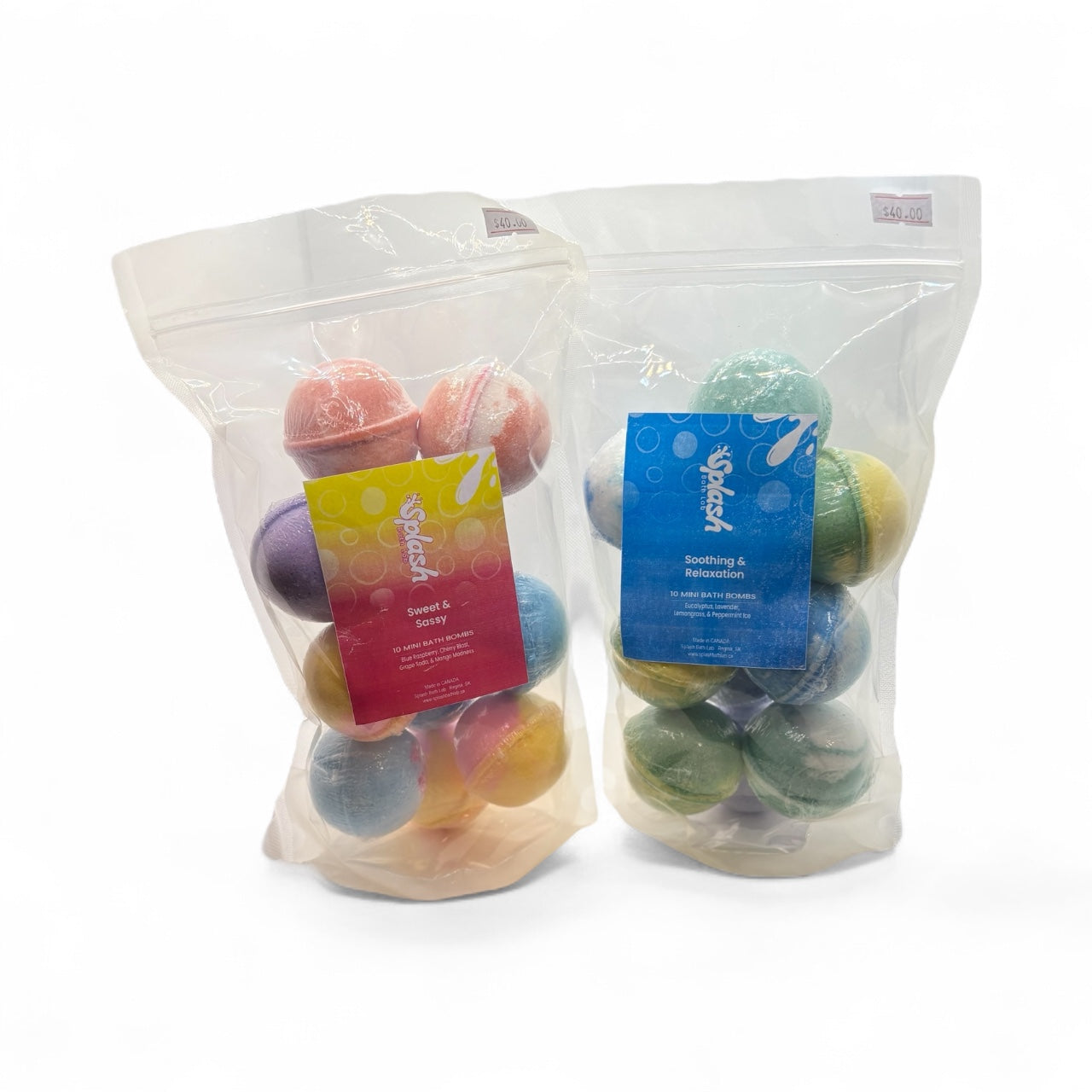 Mini bath bomb pack