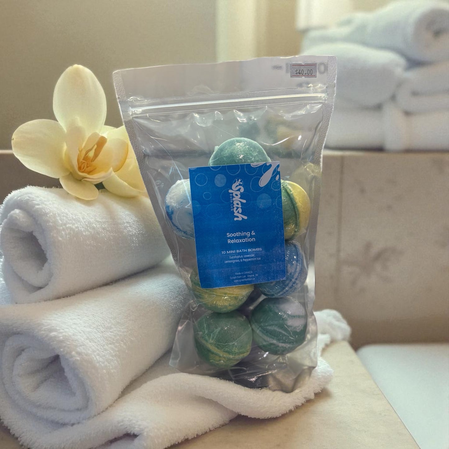 Mini bath bomb pack