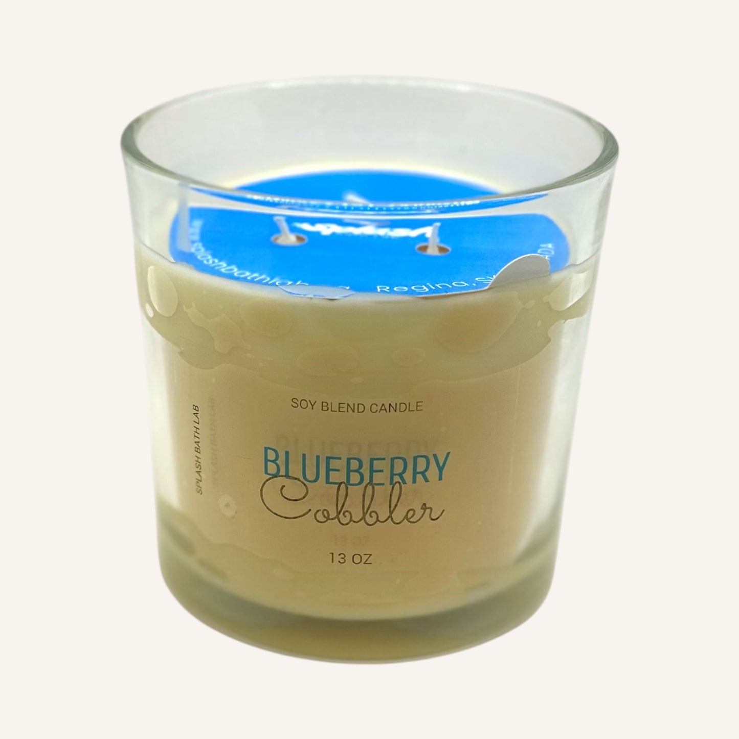Blueberry Cobbler Candle - Glass Jar 13oz