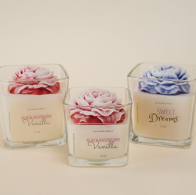 Teacher Peony Candle