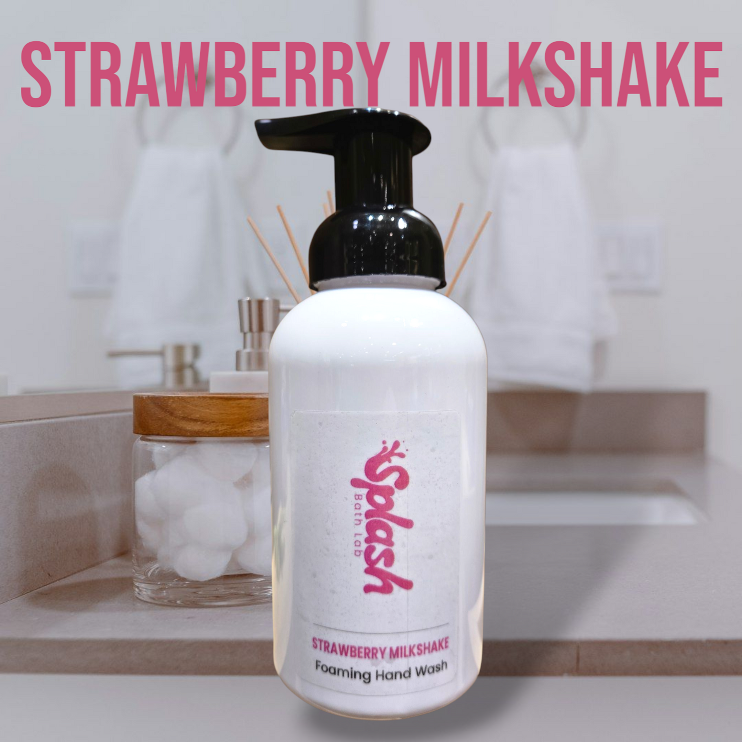 Strawberry Milkshake Foaming Hand Soap