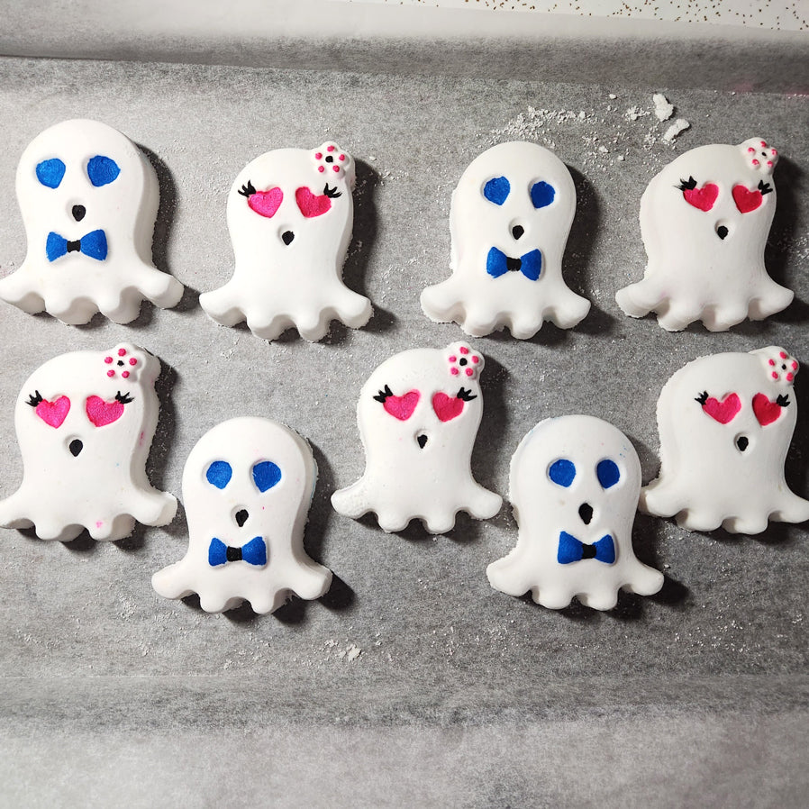 Ghost Bath Bombs - Inky and Pinky