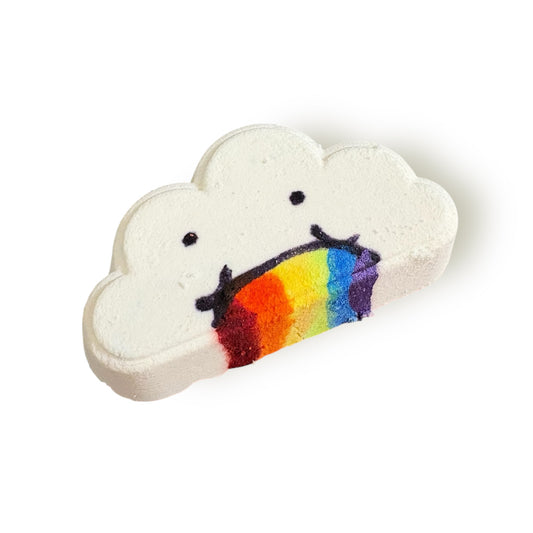 Rainbow Clouds bath bomb