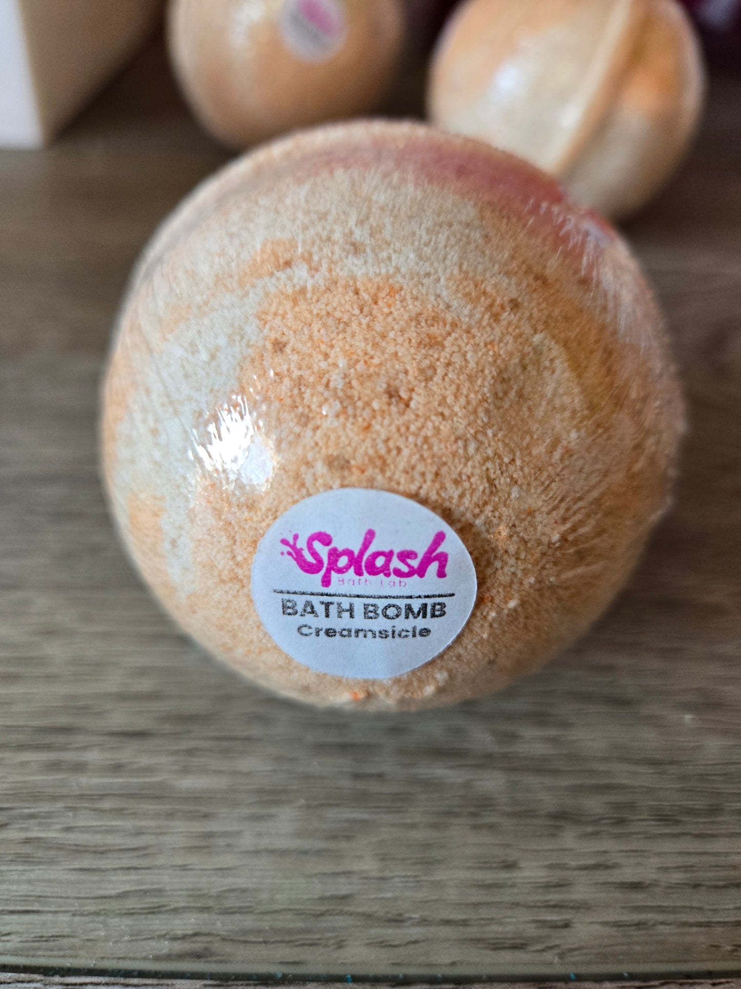 Creamsicle Bath Bomb - Jumbo