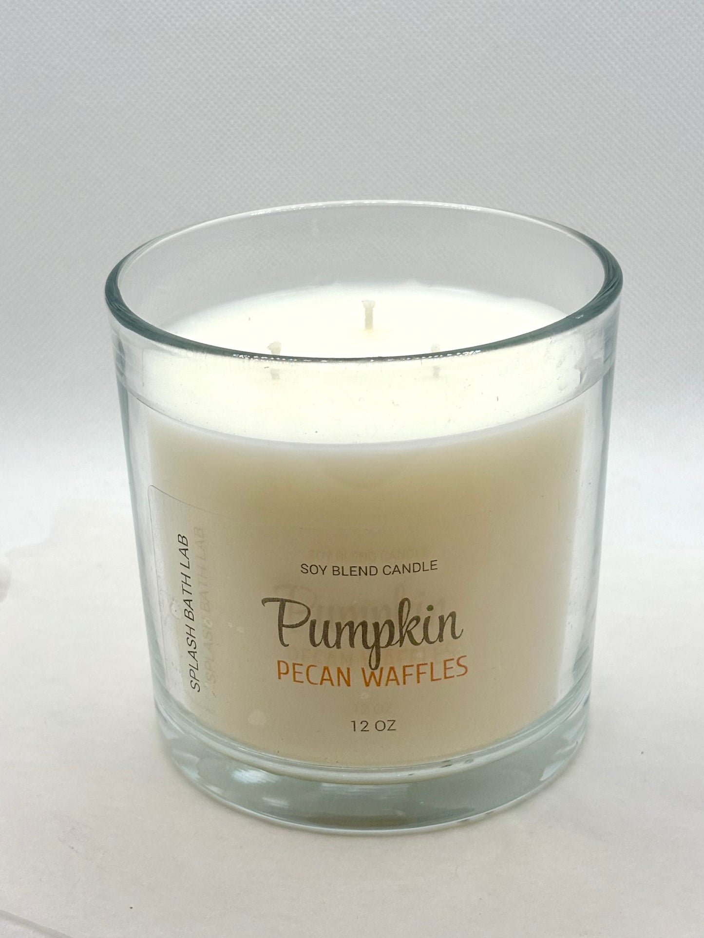 Pumpkin pecan waffles