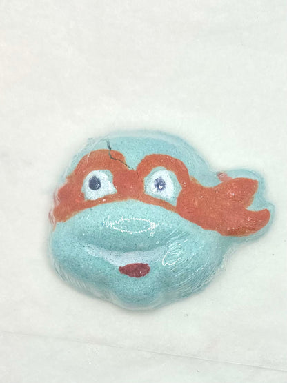 Ninja turtle bath bombs