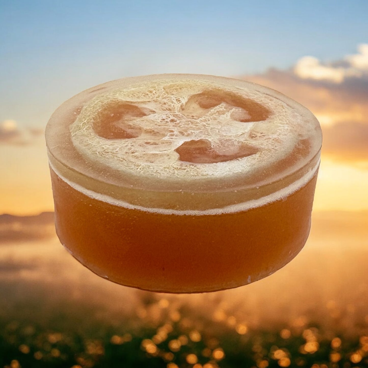 Beer loofah soap