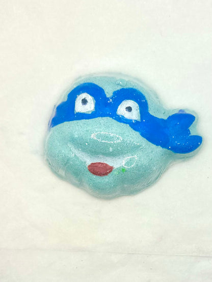 Ninja turtle bath bombs