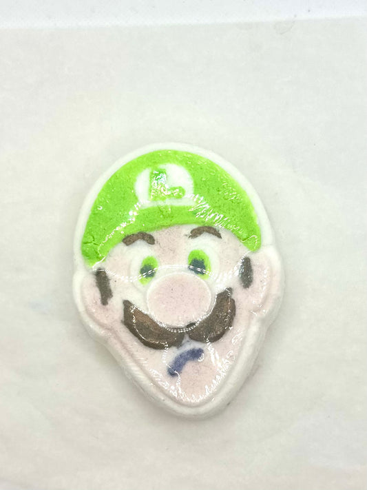 Luigi bath bomb