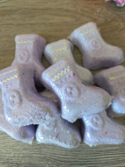 Mini Stocking Bath Bombs