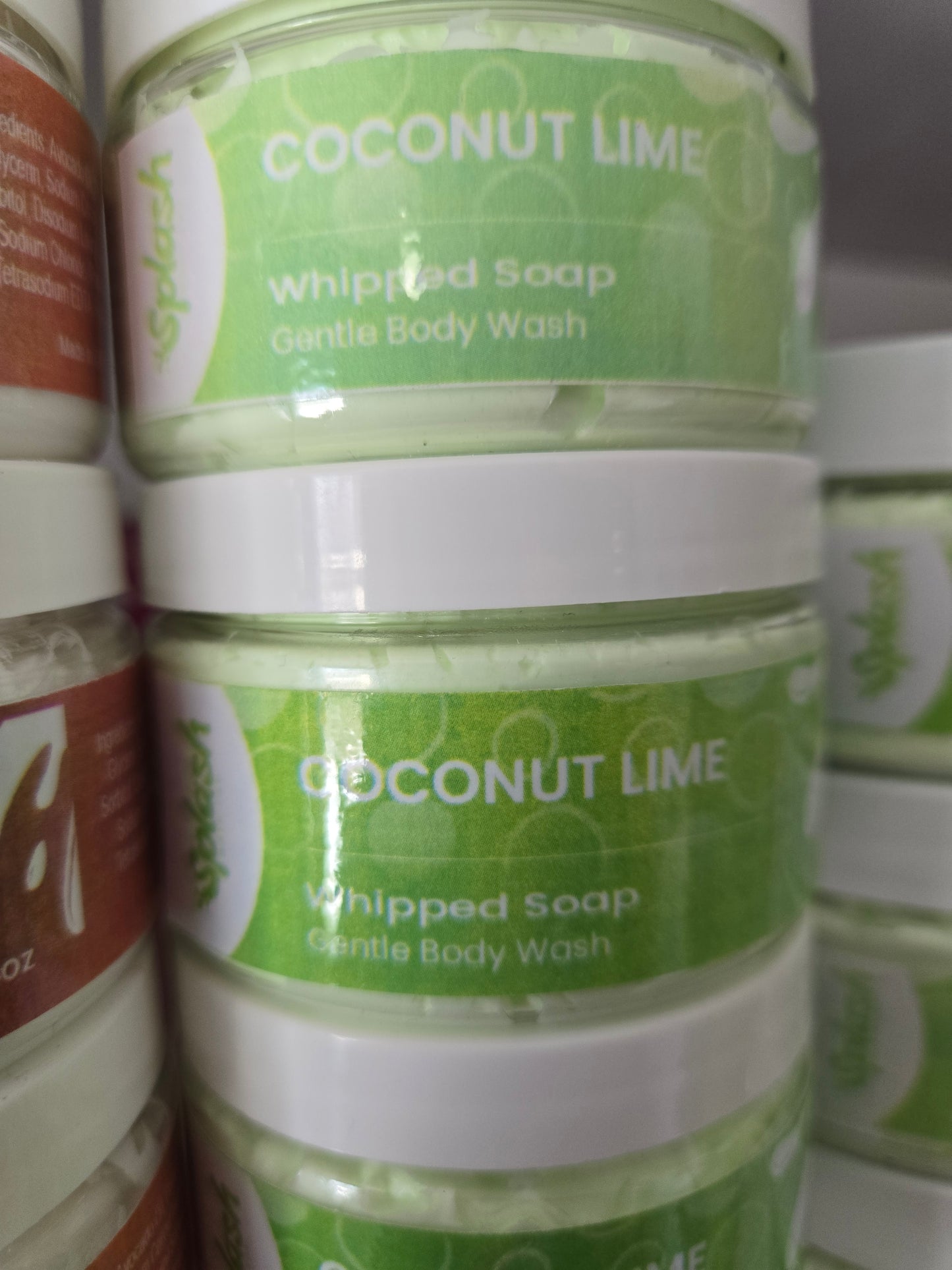 Coconut Lime Whipped Soap