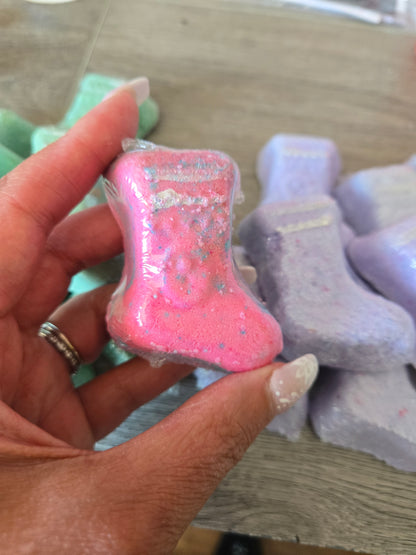 Mini Stocking Bath Bombs