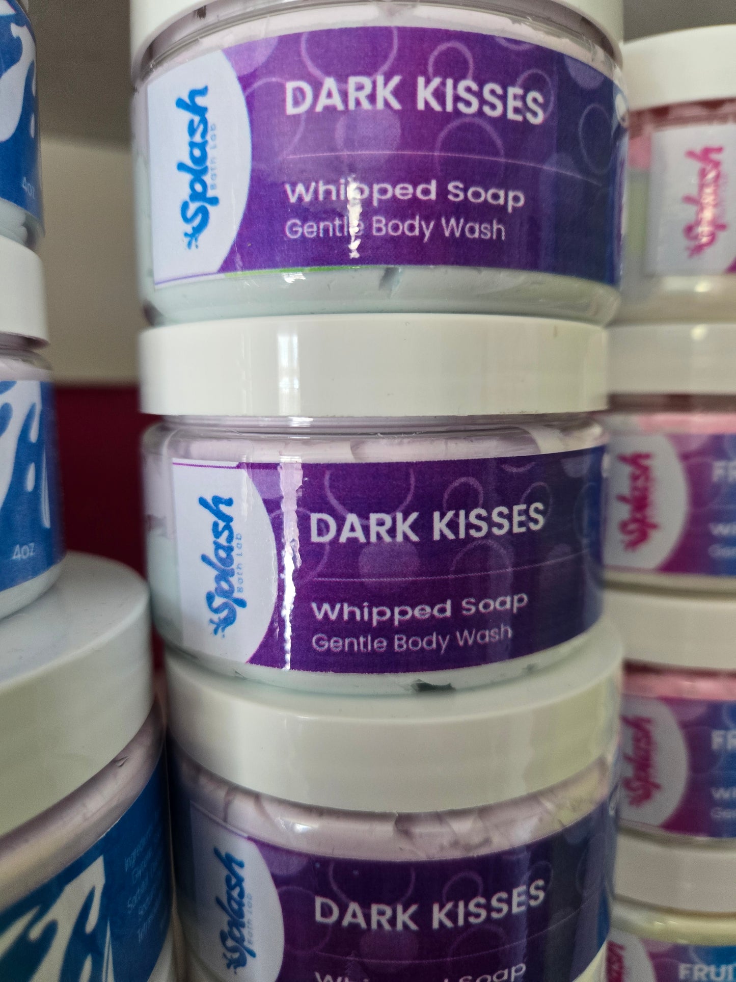 Dark Kisses Whipped Soap